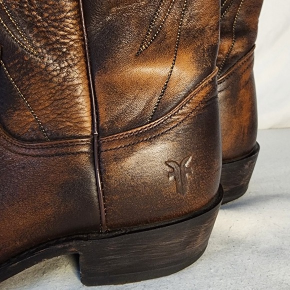 Frye Brown Heeled Boots - Picture 8 of 12